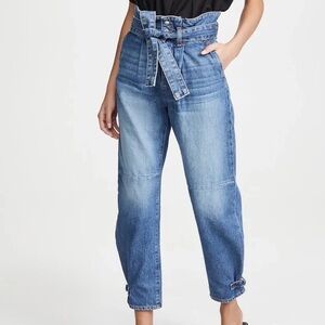 Veronica Beard Paper bag jeans